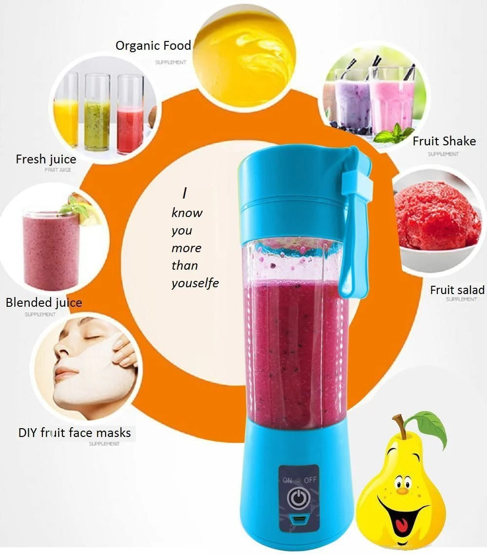 Portable juicer blander
